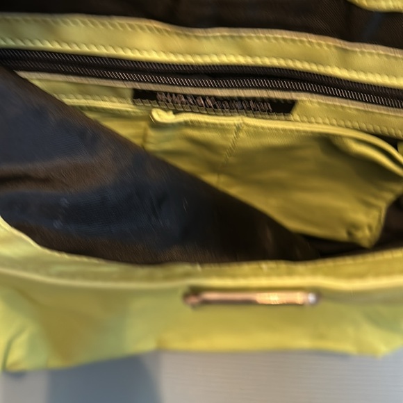 Vintage Rudsak leather tote bag in bright green - Picture 14 of 14